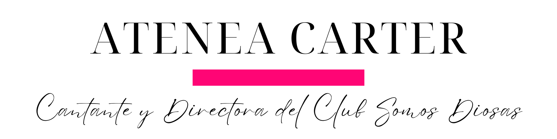 BANNER ATENEA CARTER ESTILO SOMOS DIOSAS